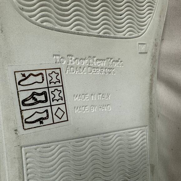 To Boot New York Adam Derrick Woodrow Navy Blue Suede Men's Size 8 NWOB - Picture 9 of 9